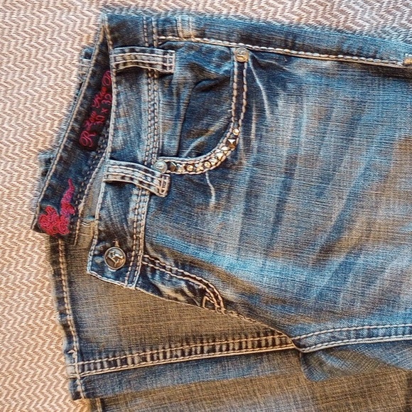 Rock and Roll Cowgirl Denim Jeans - Picture 3 of 4